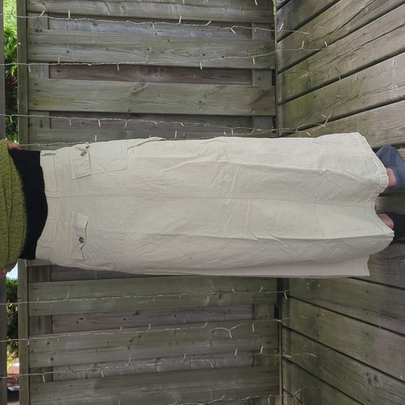 Hemp Blend Long Skirt - Picture 3 of 5